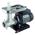 Reber electric meat grinder 22 short neck 600 Watt motor power HP 0.80 tinned cast iron body 9500NC