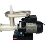 Reber elektrischer Fleischwolf 22 600 Watt Motorleistung HP 0,80 verzinntes Gusseisengehäuse 9500N