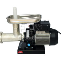 Reber tritacarne elettrico 22 da 600 Watt motore potenza HP 0.80 corpo in ghisa stagnata 9500N