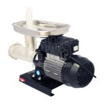 Reber elektrischer Fleischwolf 22 600 Watt Motorleistung HP 0,80 verzinntes Gusseisengehäuse 9500N