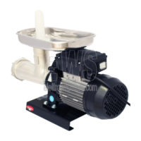 Reber tritacarne elettrico 22 da 600 Watt motore potenza HP 0.80 corpo in ghisa stagnata 9500N