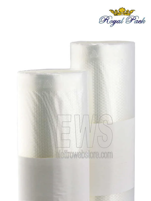 ROYAL PACK Sacchetti Sottovoto 30x40 Cm - 100 Buste Goffrate Per Alimenti - 7 Strati Made In Italy