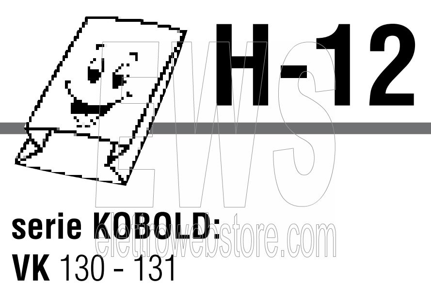 Paquete de 10 bolsas de papel Vorwerk Folletto VK 130 - 131 TSIH12