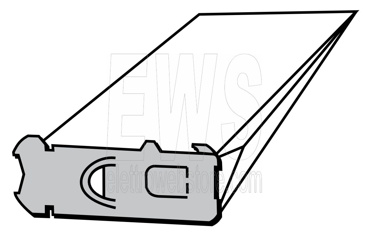 Paquete de 5 bolsas de microfibra Vorwerk Folletto VK 135 - 136 TSIH13
