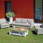 Tisch Jaipur + 2 Sessel und Sofagarnitur PES29