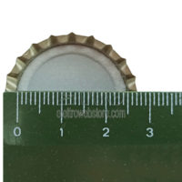 Tapones corona diámetro 26 cierre botellas vidrio