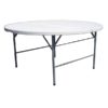 Tavolo catering pieghevole tondo Ø 150 cm. in polietilene TTK06