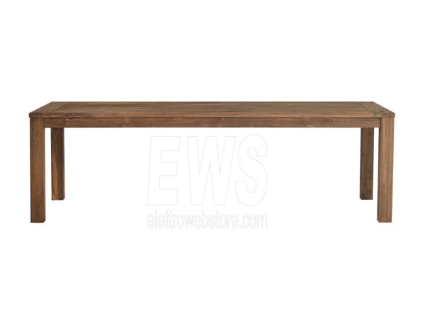Tavolo Papua in legno teak riciclato 250X100 cm WRT04