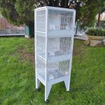 3-seater battery aviary MOD.L31B