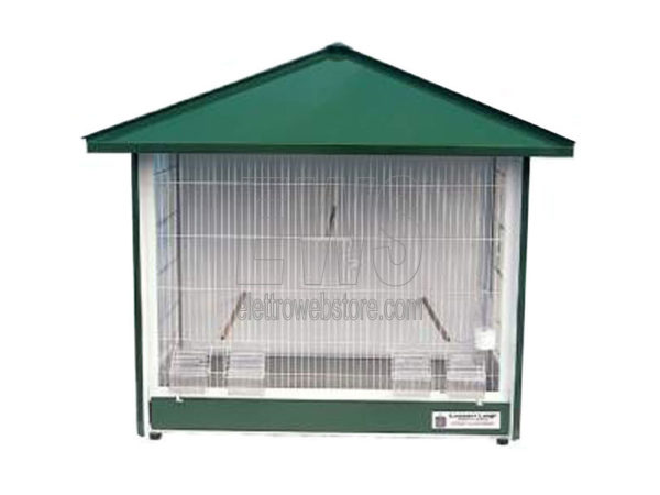 Voliera da parete rettangolare cm 70X35 H 77 MOD. L41
