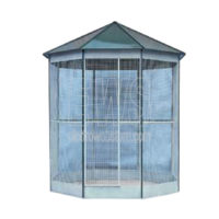 VOLIERA ottagonale cm 240 diametro, H 270 - MOD. L22B