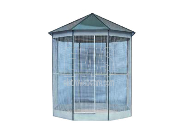 VOLIERA ottagonale cm 240 diametro, H 270 - MOD. L22B