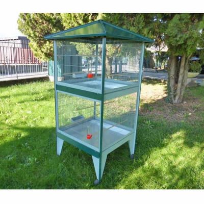 Quadratische Voliere cm 71X71 H 175 - MOD.L26