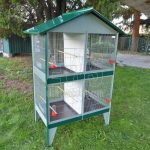 Rectangular aviary cm 105X60 H 175 - MOD.L15