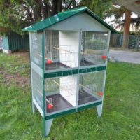 Voliera rettangolare cm 105X60 H 175 - MOD.L15