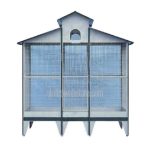 Rectangular aviary cm 190X92 H 225 - MOD. L17