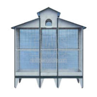 Voliera rettangolare cm 190X92 H 225 - MOD. L17