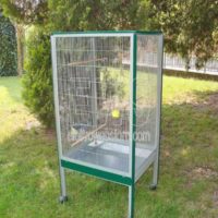 Voliera rettangolare cm 60X50 H 135 - MOD.L14P