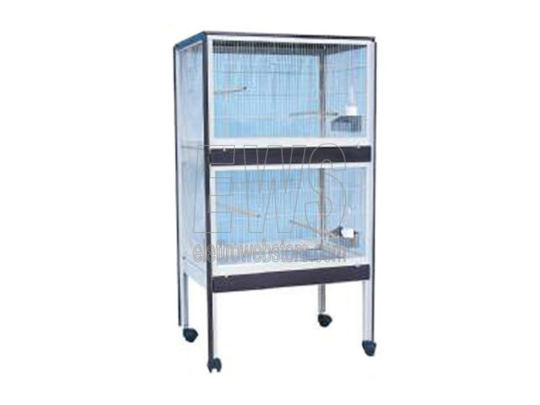 VOLIERA rettangolare cm 70X50 H 135 - MOD. L13BP