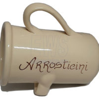 Portarrosticini Vulcania in terracotta per spiedini
