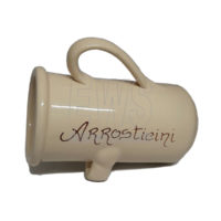 Portarrosticini Vulcania in terracotta per spiedini