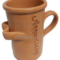 Portarrosticini Vulcania in terracotta per spiedini