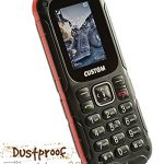 WALLY dual sim GSM mobile phone for construction site water and dust resistant