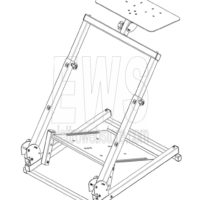 XTREME Stand Metall Lenkrad Sockel 90457 Spiel Cockpit faltbar jarama