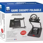 XTREME stand metal steering wheel pedestal 90457 game cockpit foldable jarama